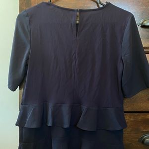 Ann Taylor Navy Blue Blouse